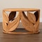 Bali & Pari Raflesia Modern Bohemian Natural Rattan Coffee Table 243-13589-ZORO - alternate 6